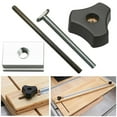 thumbnail image 4 of M8 T-Slot Slider T-Track Jig Screw Fixture Rail Accessories Woodworking Tool, 4 of 6