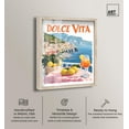 thumbnail image 2 of Dolce Vita Balcony II Shadowbox Print Retro Summer Decor by Art Remedy, Blonde Frame, 30 x 36, 2 of 6