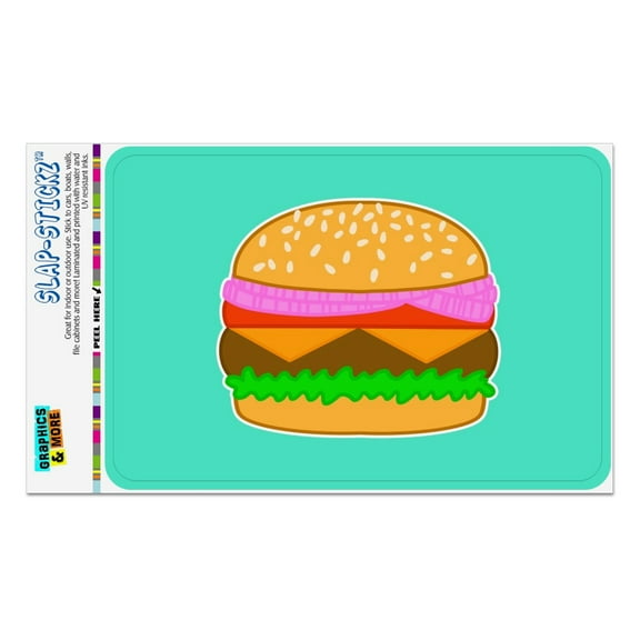 Simple Summer Hamburger Home Business Office Sign