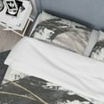 thumbnail image 4 of Designart 'Glam Painted Arcs I' Glam Duvet Cover Set, 4 of 4