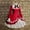 Red, variant on Women's Plus Size Gothic Lace Long Sleeve Bowtie Cosplay Costume With Bow