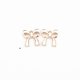thumbnail image 4 of Qarigey 1 Juego de colgante de nudo de lazo, accesorio para hacer joyería, suministros para mujer, pajarita de aleación para estudiantes, mujeres, Ropa, zapatos y accesorios Miscelánea Rosado Qarigey AP009893-01B, 4 of 6