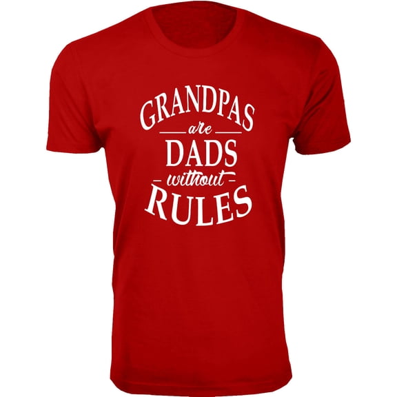 Men Grandpas are Dads without Rules T-Shirt