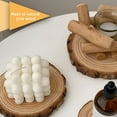 thumbnail image 4 of 20 rodajas de madera sin terminar TUNC para centros de mesa de 5,1 a 5,5 pulgadas, 4 of 5