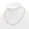 thumbnail image 3 of Primal Gold 14 Karat Yellow Gold Diamond Multi Station Necklace, 3 of 4