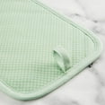 thumbnail image 4 of KitchenAid Gingham Pot Holder 2-Pack Set, Pistachio, 7"x10", 4 of 7