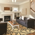 thumbnail image 2 of Moroccan Fes Ivory/Black Rug, Multiple Sizes, 2 of 3