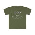 thumbnail image 1 of Pop Grandpa Fathers Day Definition Shirt, Gifts, Tshirt, Tee, 1 of 2