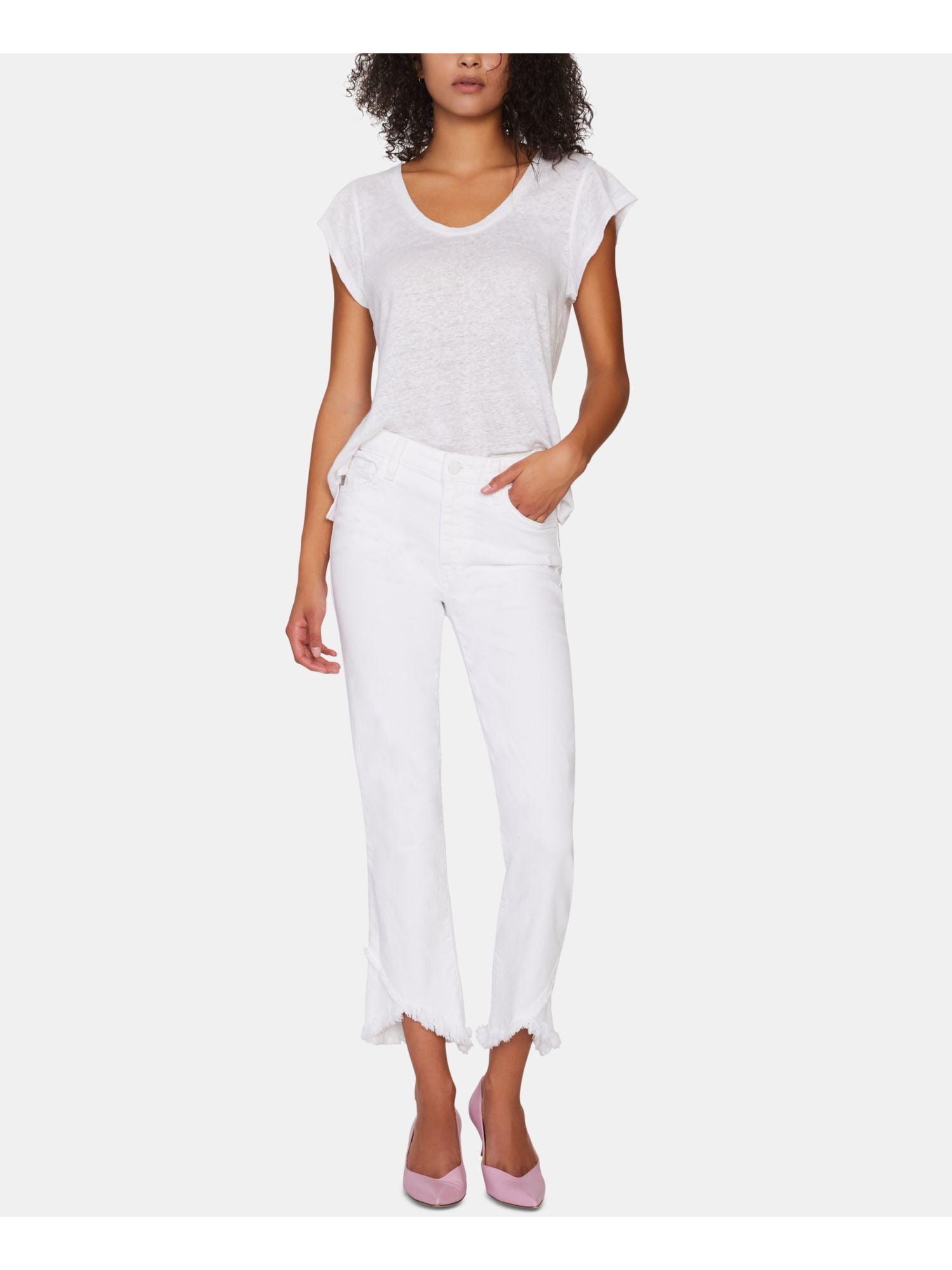 walmart womens white jeans