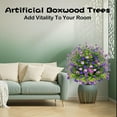 thumbnail image 6 of 23" Artificial Topiary Ball Trees with Ground Spikes, UV Resistant Fake Boxwood Shrubs for Outdoors, Realistic Faux Plants Bushes for Garden Porch Yard Patio Decor, 6 of 6