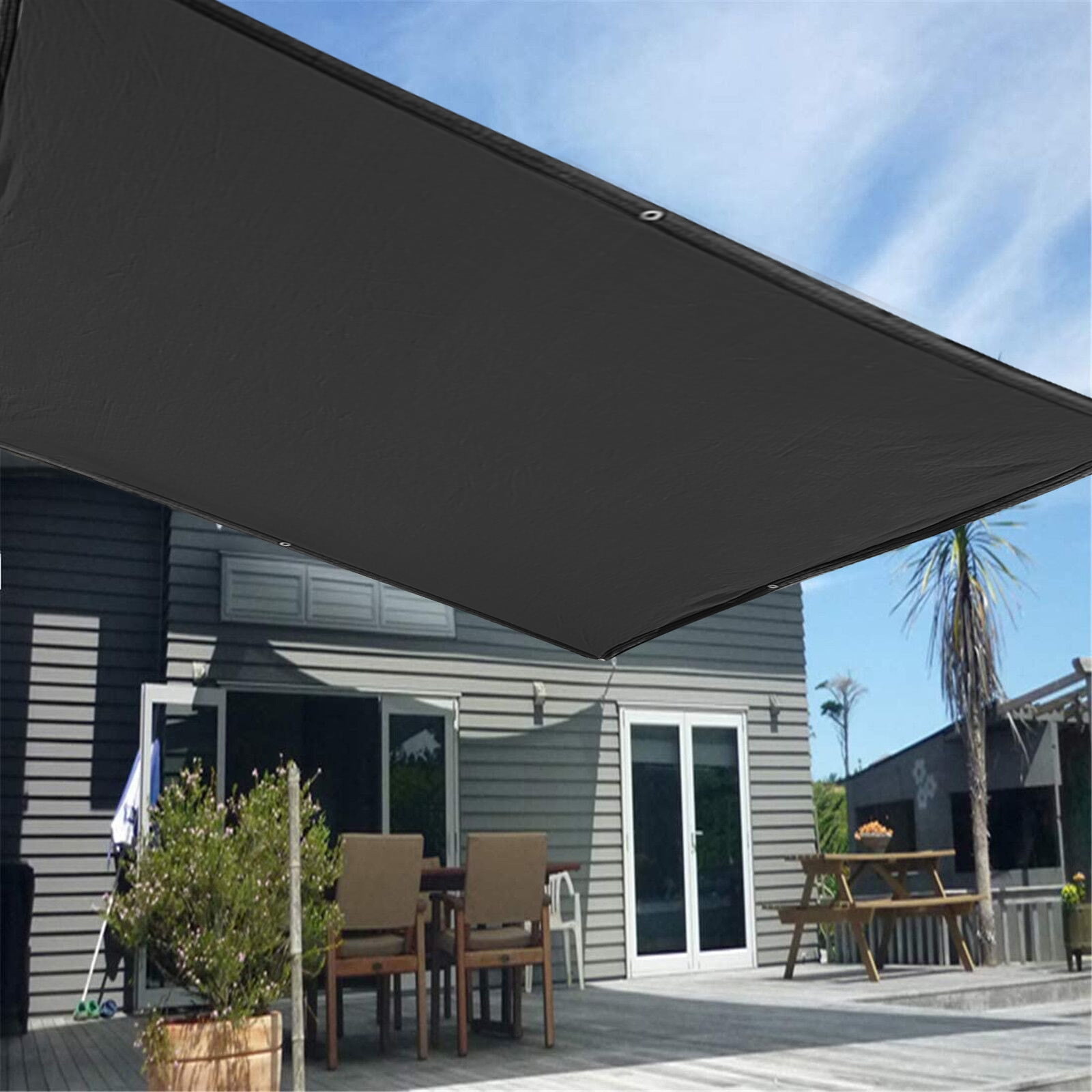 ToyKingdee Shade Cloth Sunblock Shade Mesh, Perforated and Encrypted Thickening Sunscreen for Greenhouse Roof Outdoor Insulation Net Courtyard Balcony Potted Plant