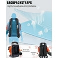 thumbnail image 5 of Seipouy 52CC Gas Backpack Leaf Blower 2-Cycle Enginee 550CFM 200MPH , 1.7HP ,Ergonomic Harness System,Low Vibration and Cruise Control Powerful Gas Blowers for Lawn Yard Care-Gifts for Dad, 5 of 10