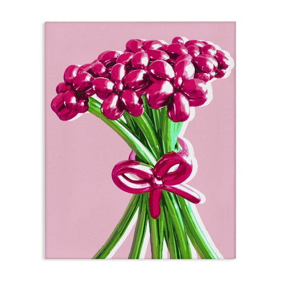 Stupell Industries Glam Balloon Flower Bouquet Canvas Art, 16 x 20, by Lil' Rue