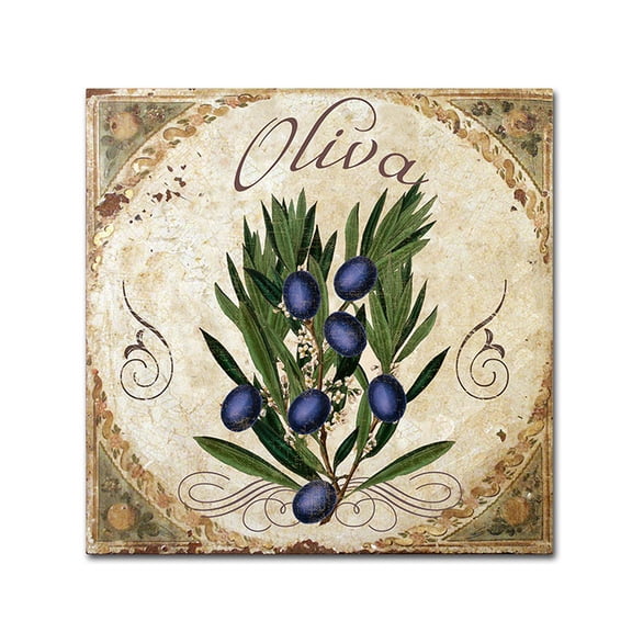 Trademark Fine Art "Mangia V" Canvas Art by Color Bakery