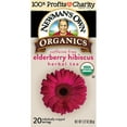thumbnail image 4 of Newman's Own Organic Elderberry Hibiscus Tea Containing Healthy Antioxidants with 20 Individually Wrapped Tea Bags USDA Certified Caffeine Free Brew Hot, 4 of 5