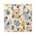 thumbnail image 5 of Cute Bear and Leaves Wall Clock Battery Operated Silent Non-Ticking Bedroom Office Kitchen Home School Decor 7.8"(Black), 5 of 10