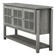 thumbnail image 4 of Furniture of America Tellun Contemporary Wood Multi-Storage Buffet in Gray Oak, 4 of 5
