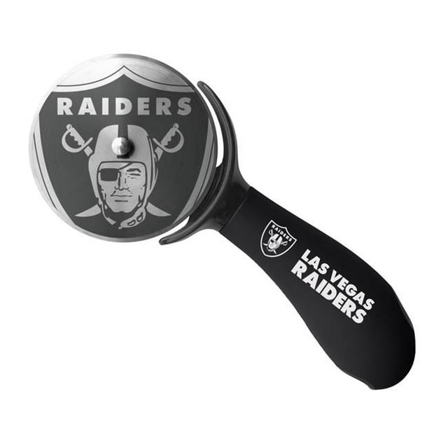 The Sports Vault 7183123270 NFL Las Vegas Raiders Pizza Cutter Alternate