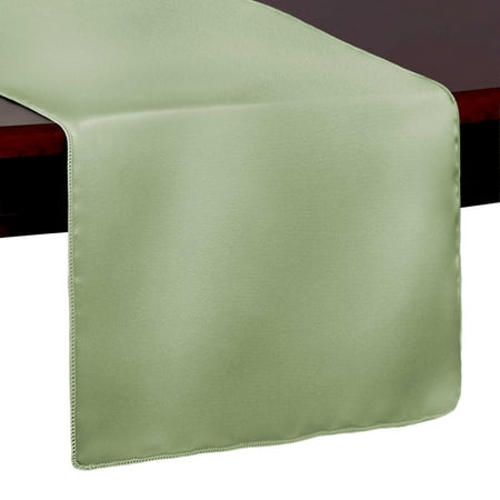 

Ultimate Textile Bridal Satin 14 x 108-Inch Table Runner Duchess
