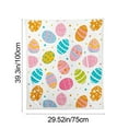thumbnail image 3 of Aooww Soft Flannel Throw Blanket with Traditional Easter Bunny Patterns for Couch and Bed,G, 3 of 6