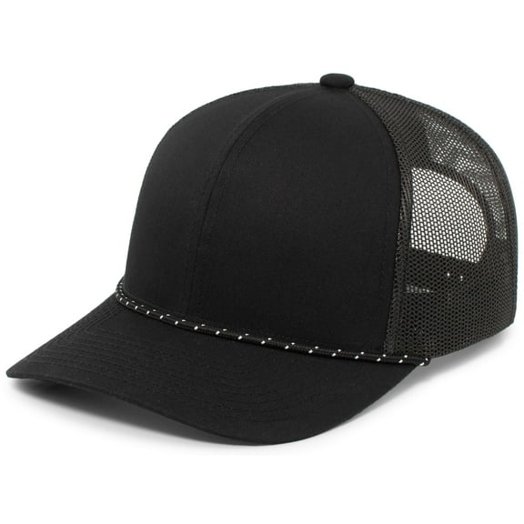 Pacific Headwear Trucker Snapback Braid Cap