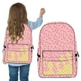 thumbnail image 2 of CoreLiving Ice Cream Backpack Large Capacity Cute Lightweight Hiking Daypack with Side Pockets Shoulder Bag for Women Men Travel Pink, 2 of 10