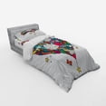 thumbnail image 3 of Ambesonne Love Bedding Set 4 Pcs, Love Doodle Hearts, Queen, Multicolor, 3 of 3