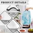 thumbnail image 4 of HELLHERO Blue Marble Texture Kitchen Blender Dust Covers for Home Kitchen Thickened, 4 of 6