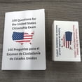 thumbnail image 5 of Yiaieng US Citizenship Test Flash Cards, 2025-100 Citizenship Flash Card (Questions & Answers) Booklet Combo Set (White), 5 of 10