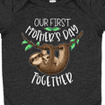 thumbnail image 4 of Inktastic Our 1st Mothers Day Together Cute Mom and Baby Sloth Boys or Girls Baby Bodysuit, 4 of 5