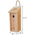 thumbnail image 3 of Woodlink Novelty Wine Crate Cedar Bluebird House, 3 of 3