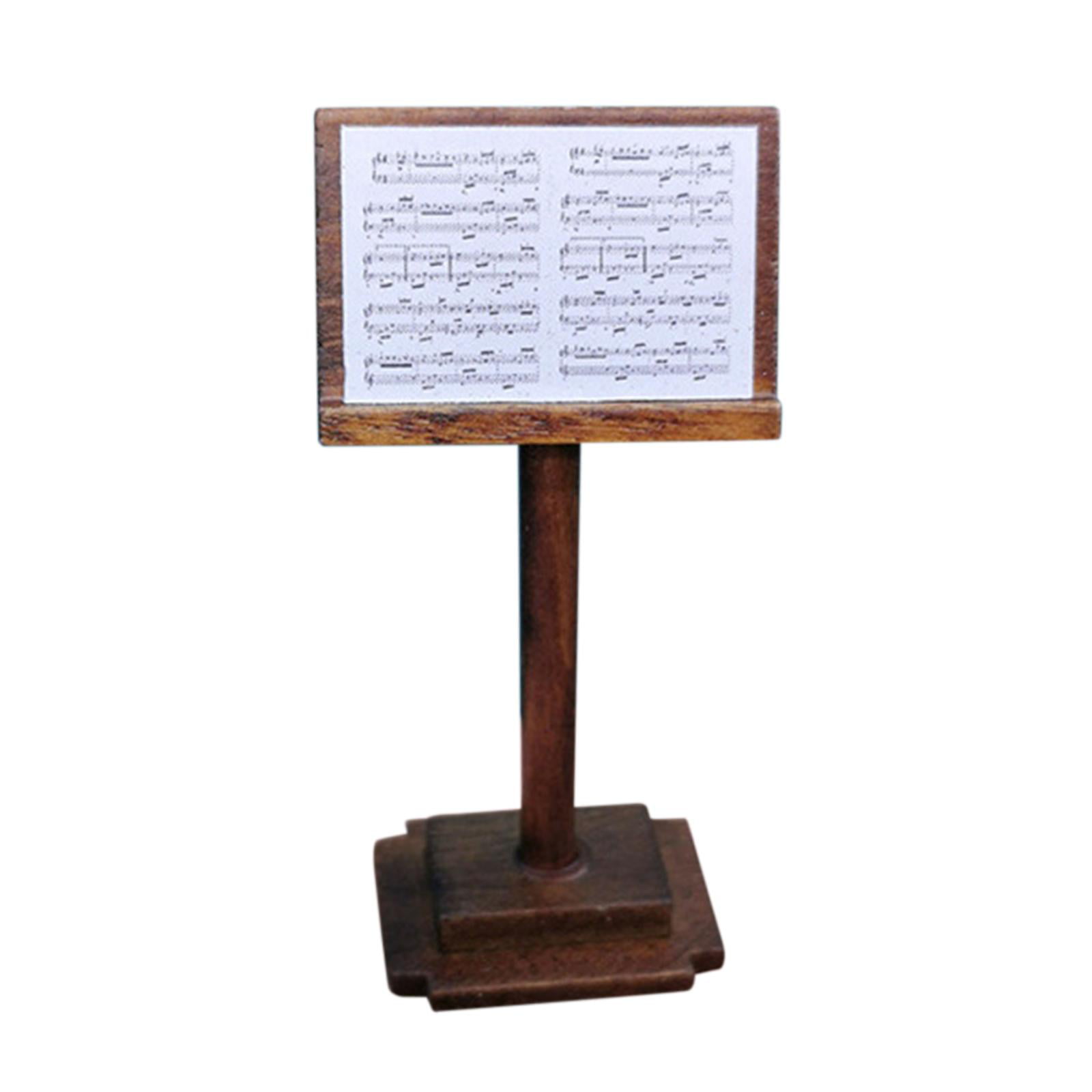 Miniature Dollhouse Music Stand 1:12 Scale New 