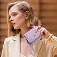 thumbnail image 4 of Women's Lychee Pattern Soft Leather Bowknot Coin Purse, Card Holder Mini Handbag for Everyday Carry, 4 of 6