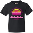 thumbnail image 3 of Inktastic Summer Enjoy the Sunshine Santa Monica California in Pink Youth T-Shirt, 3 of 5