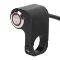 thumbnail image 4 of Interruptor De Manillar Con Foco LED De Acero Impermeable Modificado De 7/8 Pulgadas Y 22 Mm Para Vehículos Todo Terreno De Motocicleta, 4 of 7