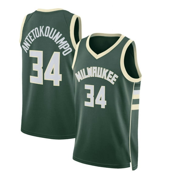 Homme Femme Unisexe Maillot de Basketball ANTETOKOUNMPO 34# LILLARD 0# Adulte Jeunesse Hauts de Mode de Basketball