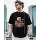 thumbnail image 5 of Camiseta de manga corta con calavera para hombre, estilo vintage floral, de algodón, con cuello redondo, para adolescentes y niños., 5 of 7