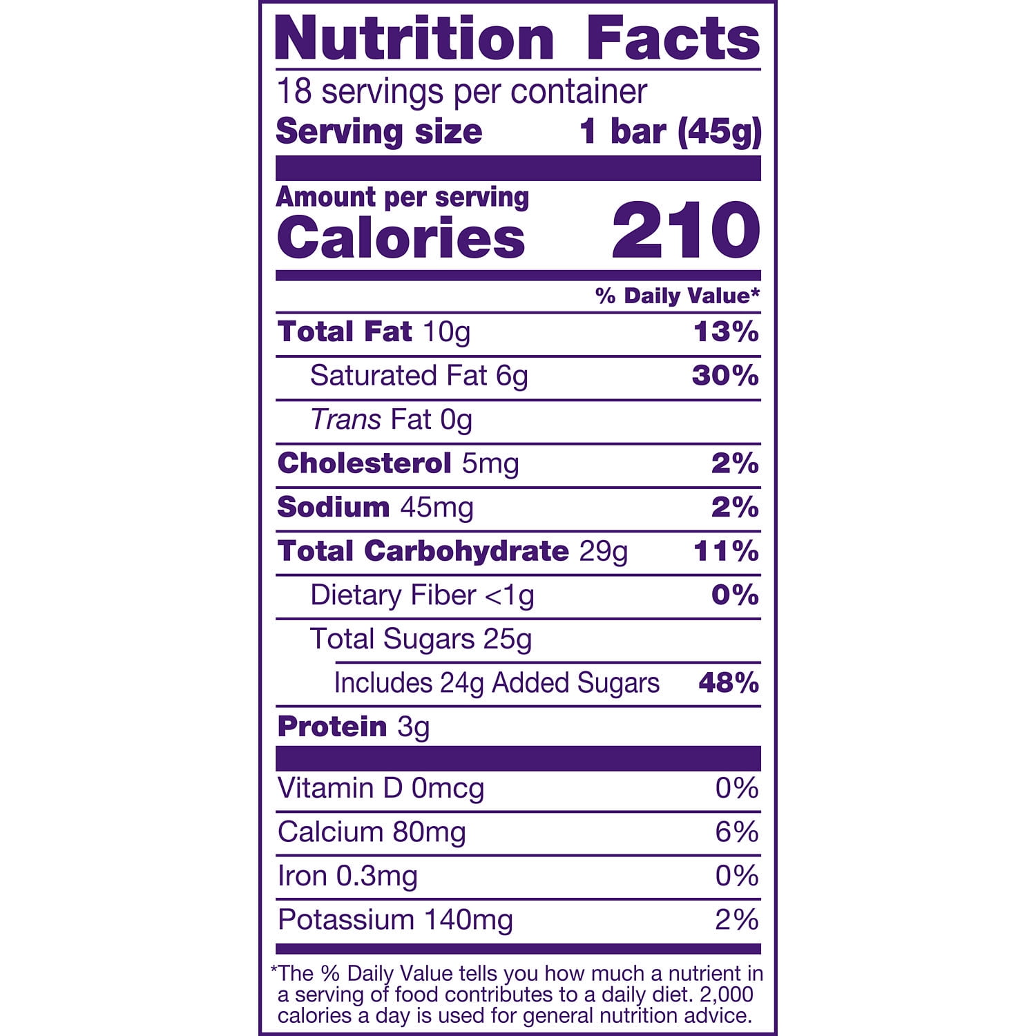 Cadbury Caramello Milk Chocolate Caramel Candy, Bars 1.6 oz, 18 Count