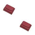 thumbnail image 2 of Minnieouse Carteras de moda para In Colors For Gifts Wallet, billetera de bolsillo, mini billetera para mujer de comercio exterior. vino rojo vino rojo 2piezas, 2 of 6
