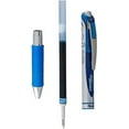 thumbnail image 3 of Pentel EnerGel Deluxe RTX Retractable Liquid Gel Pen, 0.7mm Medium Line, Needle Tip, Blue, Pack of 6, 3 of 3