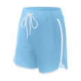 thumbnail image 3 of Girls Breathable Four Way Stretch Athletic Shorts for Running Gym Training Playground Sportswear Clothes Girls Shorts Spandex Shorts Girls Shorts Workout Clothes 13-14 Years, 3 of 9