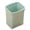 Green, variant on Stainless Steel Push Slicer Durable Square Shape Manual Cutter for Kitchen Vegetables Fruits Cheese Multipurpose Tool