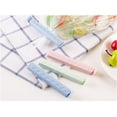 thumbnail image 4 of Toystoory Clip de sellado de bolsa de 5 piezas, sellador de plástico PP portátil, abrazaderas para bolsa de cereales y Chocolate, accesorios de cocina Organizadores de utensilios de cocina Verde Toystoory HA063192-03B, 4 of 6
