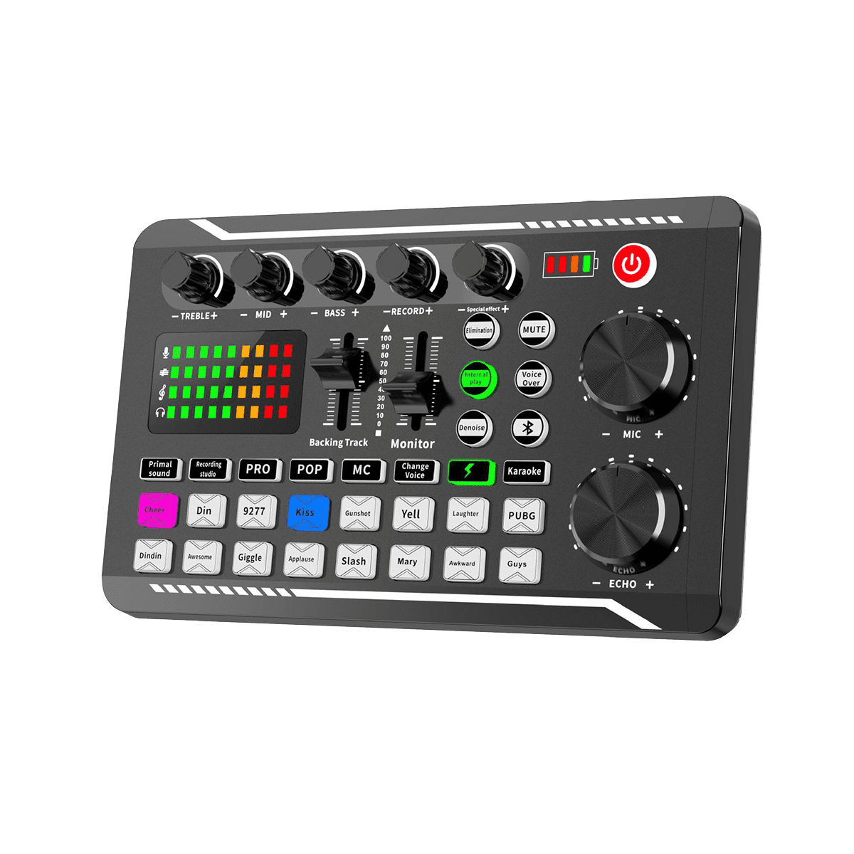 Sound Card Microphone Sound Mixer Sound Card Audio Mixing Console Amplifier Live Music Mixer Amplifier DJ Equipment