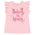 thumbnail image 3 of Harry Potter Hedwig Owl Tank Top, Satin Skirt and Bag 3 Piece Outfit Set Tie Dye Toddler to Big Kid, 3 of 5