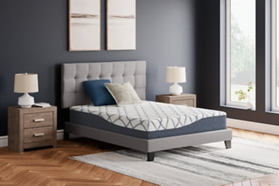 Signature Design by Ashley 10 Inch Chime Elite 2.0 Firm Memory Foam Twin Mattress