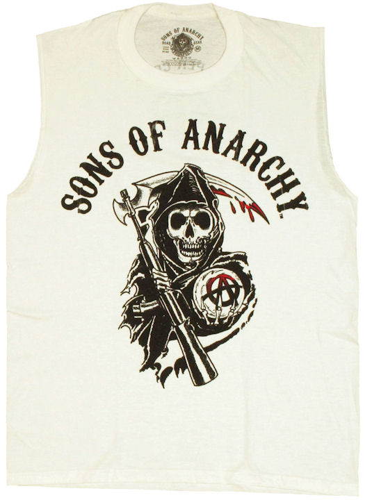 Anarchy Reaper Crew Muscle T Shirt 