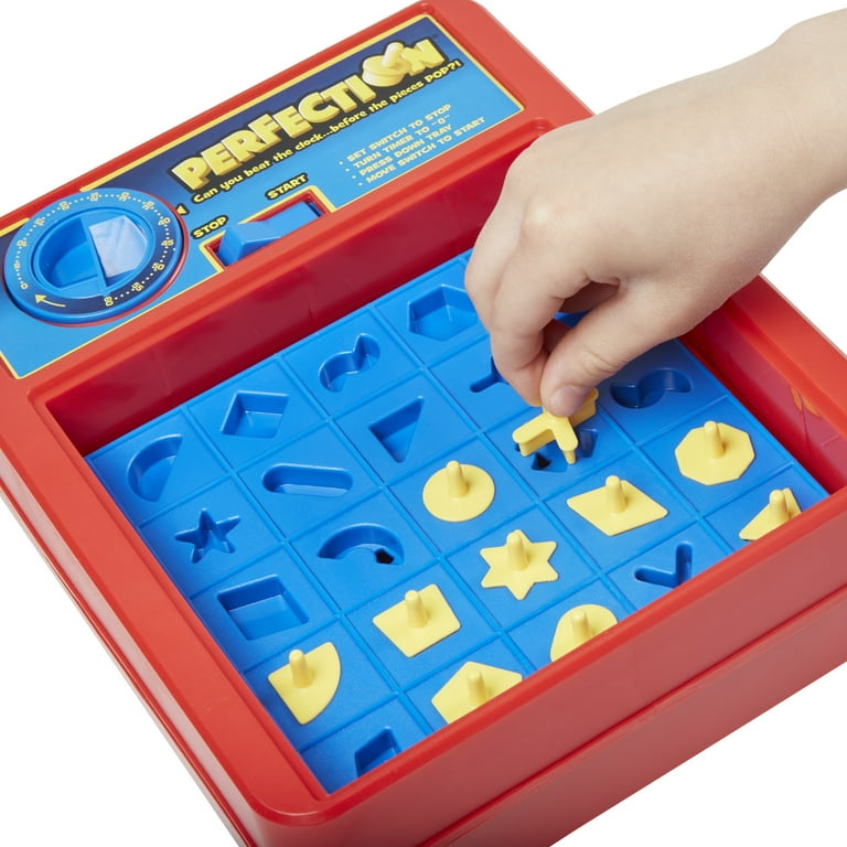 Hasbro Gaming Perfection Game Plus 2-Player Duel Mode