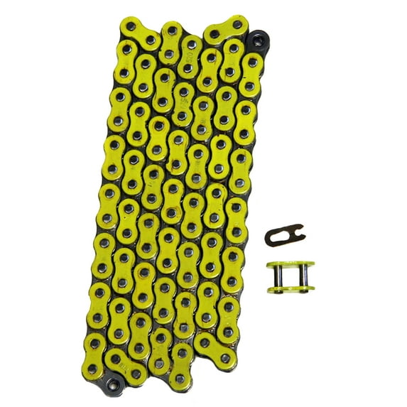 Factory Spec, Yellow 520x94 Drive Chain compatible with 2004-2005 Honda TRX450R Sportrax