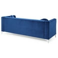 thumbnail image 6 of Glory Furniture Delray Velvet Sofa in Navy Blue, 6 of 7
